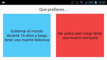 ¿Qué prefieres? capture d'écran 1