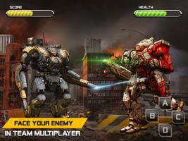 Battle Robot Fighting Games : Boxing War Machines poster