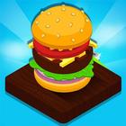 آیکون‌ Merge Food - Idle Clicker Restaurant Tycoon Games