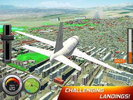 Airplane Flight Simulator - Aircraft Flying Jogos imagem de tela 1