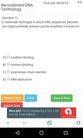 Biotechnology MCQ تصوير الشاشة 2