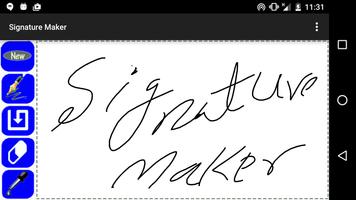 Signature Maker captura de pantalla 3