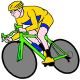 Memo bike path icon