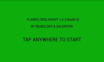Planes Onslaught پوسٹر