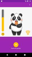Learn Addition Exercise with panda Affiche
