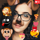 Snap Emoji Stickers with Doggy icône