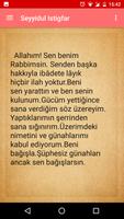 Seyyidül İstiğfar Duası 스크린샷 3