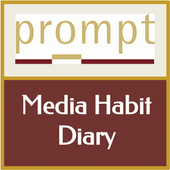 Media Habit Diary-icoon