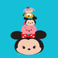 Tsum tsum Fanart Wallpaper HD постер