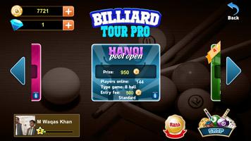 Billiard Tour 8 ball pool Pro 截图 3