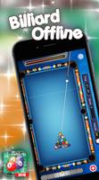 Pool Billiard Offline - FREE Offline Billiard Game اسکرین شاٹ 1