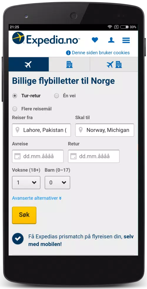 Billige Flybilletter Norge APK for Android Download