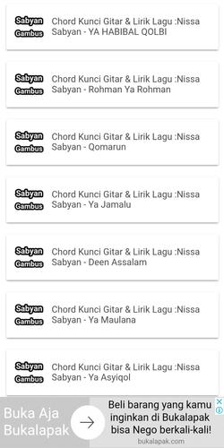 Chord Gitar Nissa Sabyan Gambus Kunci Lirik Lagu For Android Apk Download Begitu banyak kulihat raga tanpa nyawa kau ambil meraka tua dan muda. chord gitar nissa sabyan gambus kunci