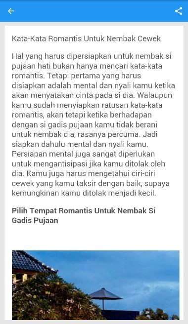 Kata Kata Romantis Nembak - KATA ROMANTIS WA