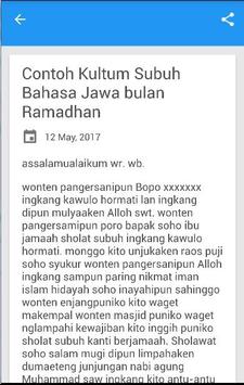 Kultum Bahasa Jawa Singkat For Android Apk Download