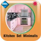 Model Kitchen Set Minimalis icône