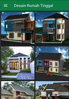 Desain Model Rumah Tinggal ポスター