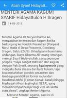 Abah Syarif Hidayattuloh H تصوير الشاشة 1