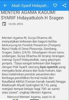 Abah Syarif Hidayattuloh H capture d'écran 1