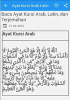 Ayatul Kursi Arab Latin captura de pantalla 1
