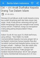 Berita Islam Indonesia Terkini capture d'écran 3