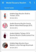 Model Busana Baju Muslim Terbaru 海报