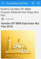 DP Gambar Idul Fitri 2017 LUCU poster