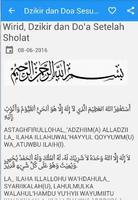 Doa Dan Dzikir Sesudah Sholat স্ক্রিনশট 2