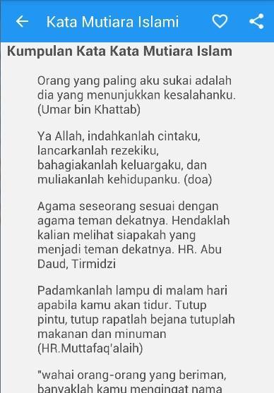 Kata Mutiara Cinta Bijak Islam Für Android Apk Herunterladen