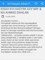 KH Hasyim Ashari Pendiri NU ảnh chụp màn hình 1