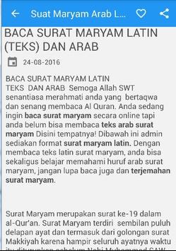 Surat Maryam Arab Latin For Android Apk Download