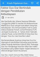 Gusdur Sepanjang Sejarah تصوير الشاشة 3