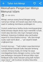 Tafsir Arti Mimpi screenshot 1