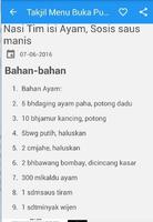 Takjil Resep Menu Buka Puasa screenshot 1