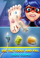 Ladybug Foot Doctor Affiche