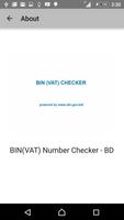 Bin(VAT) Number Checker BD capture d'écran 2