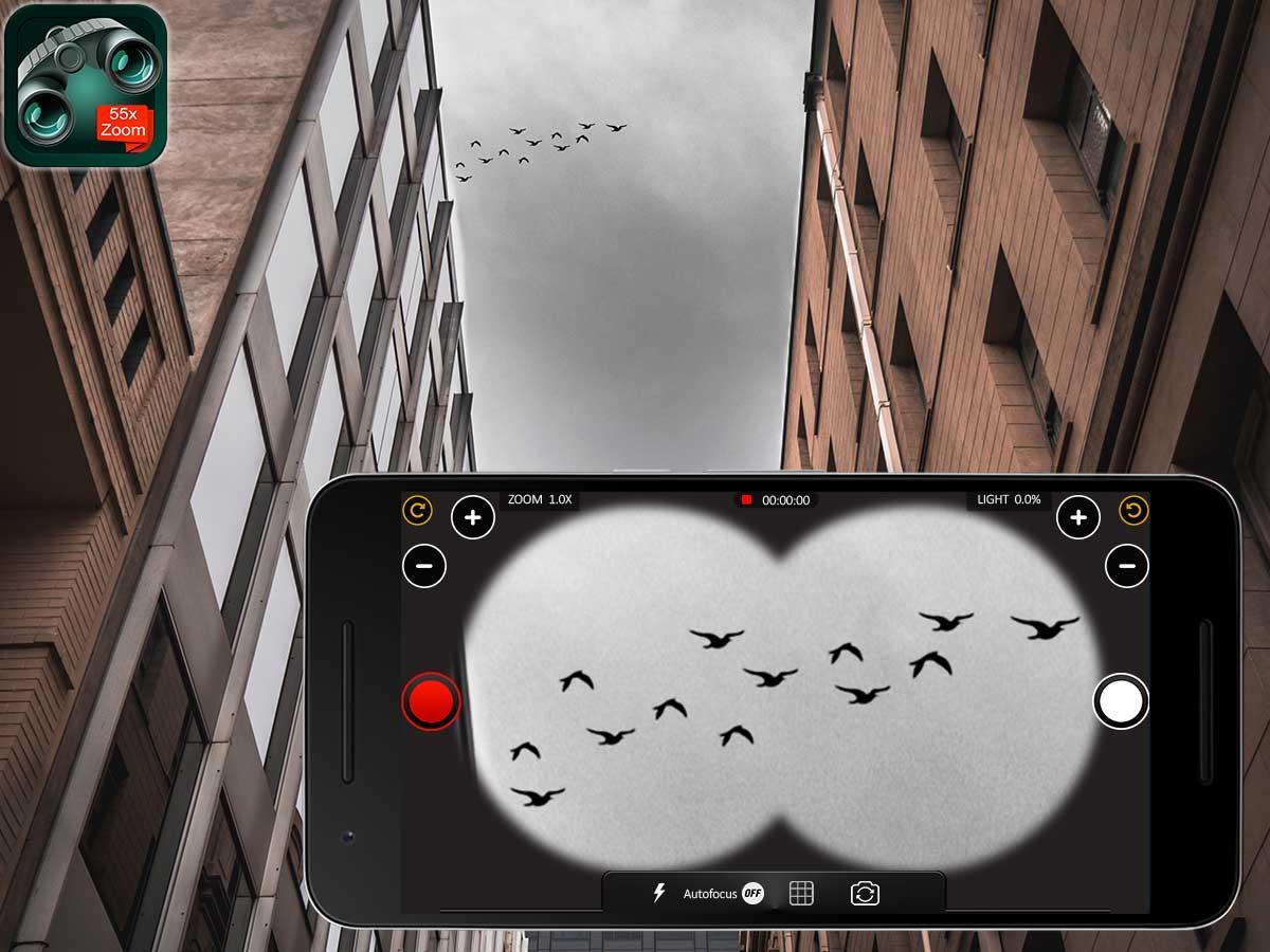 Real Binoculars 40X Zoom Camera (Photo and Video) 1.0 APK | Android apps