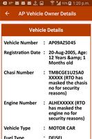 AP Vehicle Owner Details capture d'écran 2