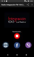 Radio Integración FM 104.3 MHz ảnh chụp màn hình 1
