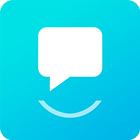 Smiley Private Texting SMS text messaging-icoon