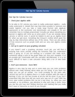 Calculus Tips and Tricks captura de pantalla 2