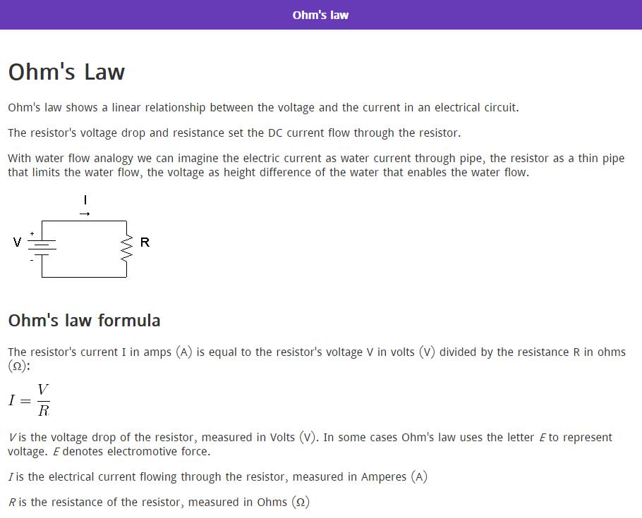 Formula Electronic