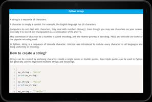 Learn Python capture d'écran 2