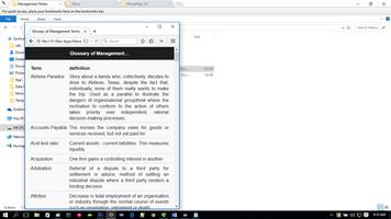 Management Notes Screenshot 1