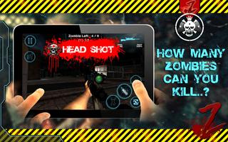 Zombie Sniper capture d'écran 3