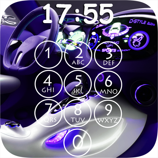 Car Dashboard Lock Screen