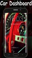 Car Dashboard Lock Screen plakat