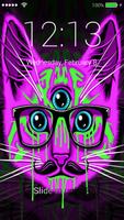 Hipster Lock Screen poster