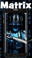 Matrix Lock Screen الملصق