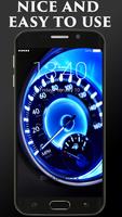 Speedometer Lock Screen تصوير الشاشة 1